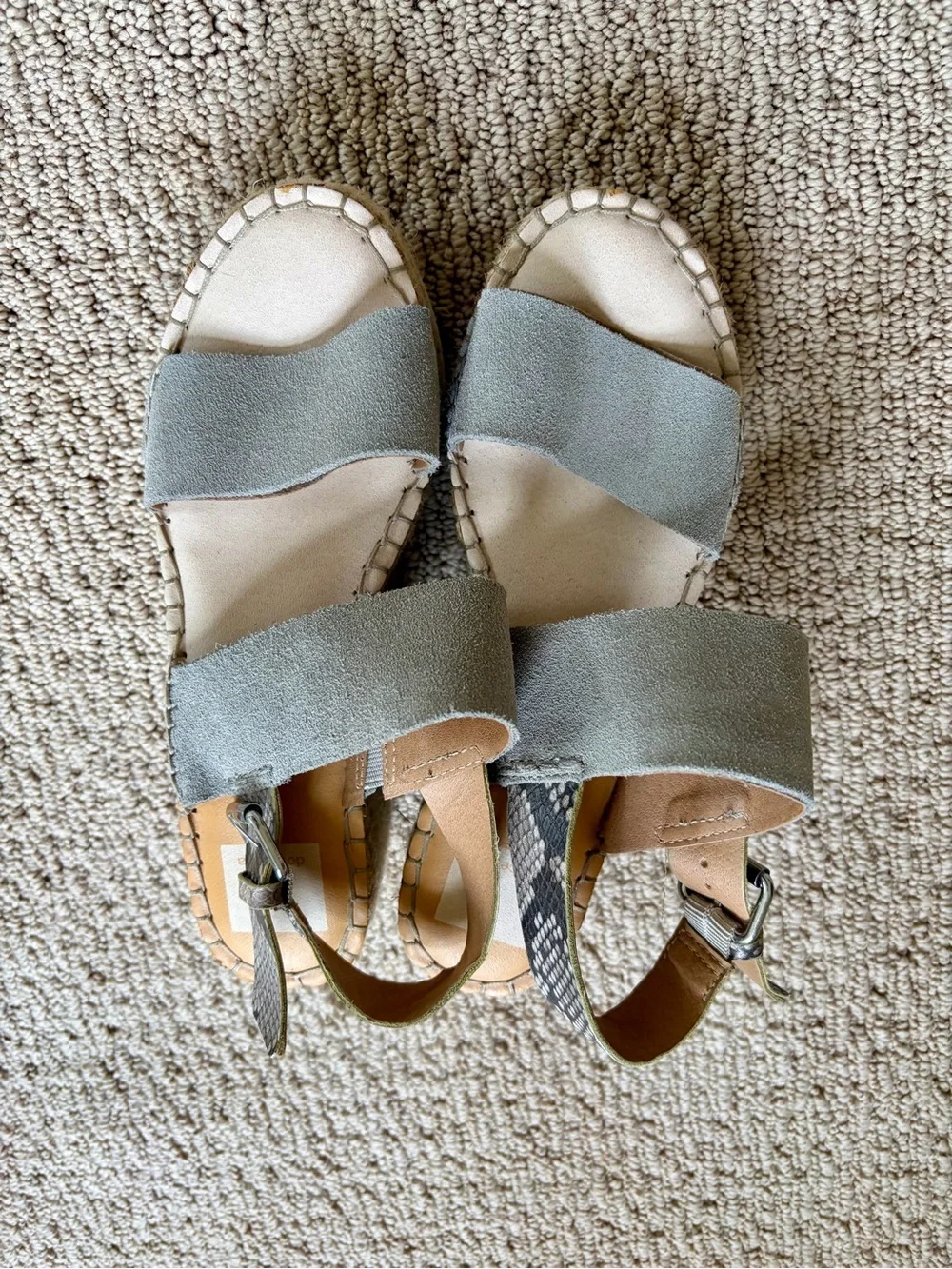 Dolce Vita Espadrille Suede Sandals